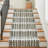 Washable Runner Rug 2x23 - Fen Modern Plush Rug for Hallways & Entryways, Patchwork Multi, Modern Patchwork-598083645-598083665