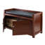 Banc de rangement en bois Gillard