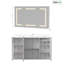 Rectangle Wall Mirror with Cabinet