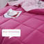 Ensemble d'édredon en duvet synthétique 3 pièces - édredon toutes saisons réversible avec deux taies décoratives - housse de couette matelassée avec languettes de coin - surpiqué - ultra doux et moelleux-1397496169-1397496172