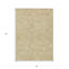 Tapis intérieur lavable à motif floral doré et beige 3 pi x 5 pi
