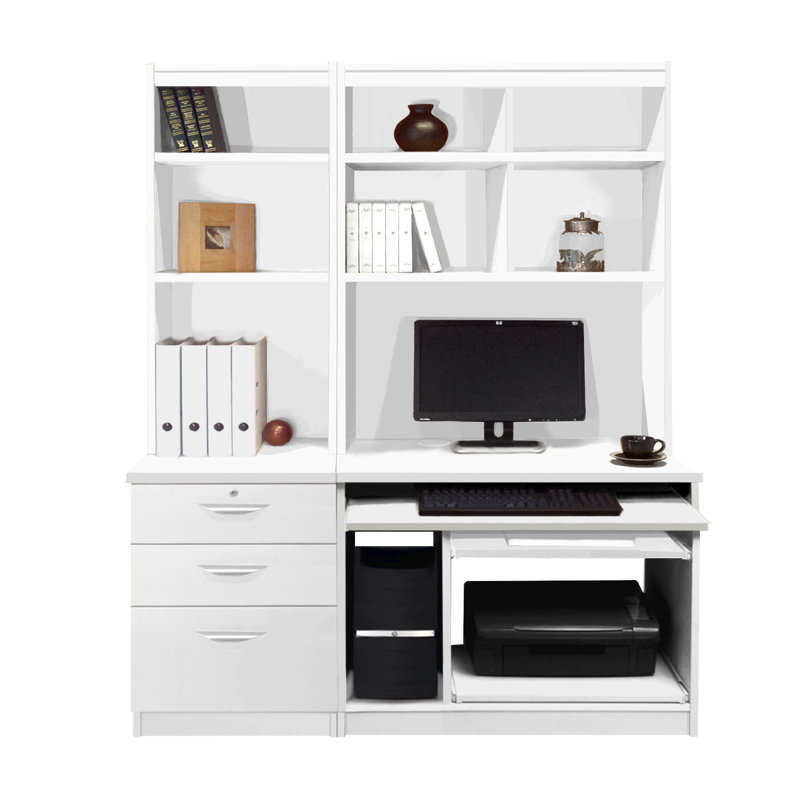 Nekizia Solid Wood Base Computer Desk