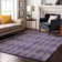 Premium Machine Washable Cerrito AMF561 Purple Rug