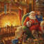 Rideau de douche Thomas Kinkade-99366327