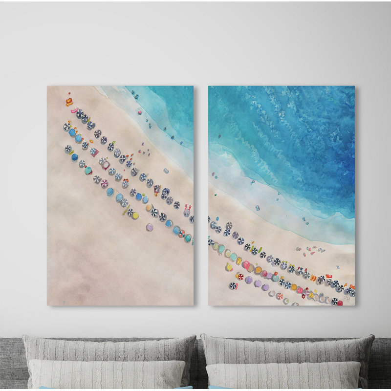 Perfect Holiday III Diptych, H 24 po x l 16 po