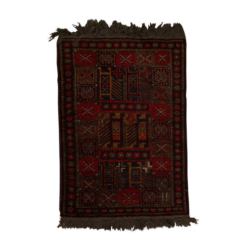 Afghan Hand Woven Wool Oriental Area Rug
