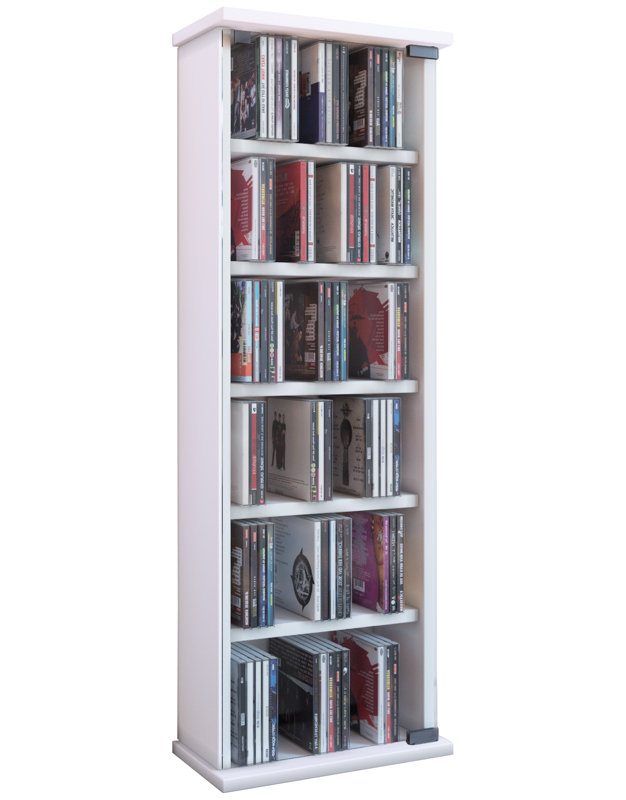 91.5 cm H Multimedia Storage, White