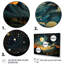 Collage symphonique céleste orange et bleu ciel II-1737118266-1737118259