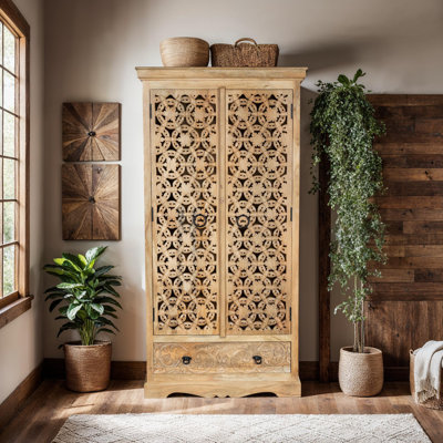 Sargeant Solid Wood Armoire
