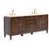 71.85'' Double Bathroom Vanity with Marble Top