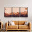 Ensemble de 3 reproductions de photos sur toiles-86831902-86831904