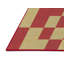 Tapis rouge/jaune à motifs-320046977