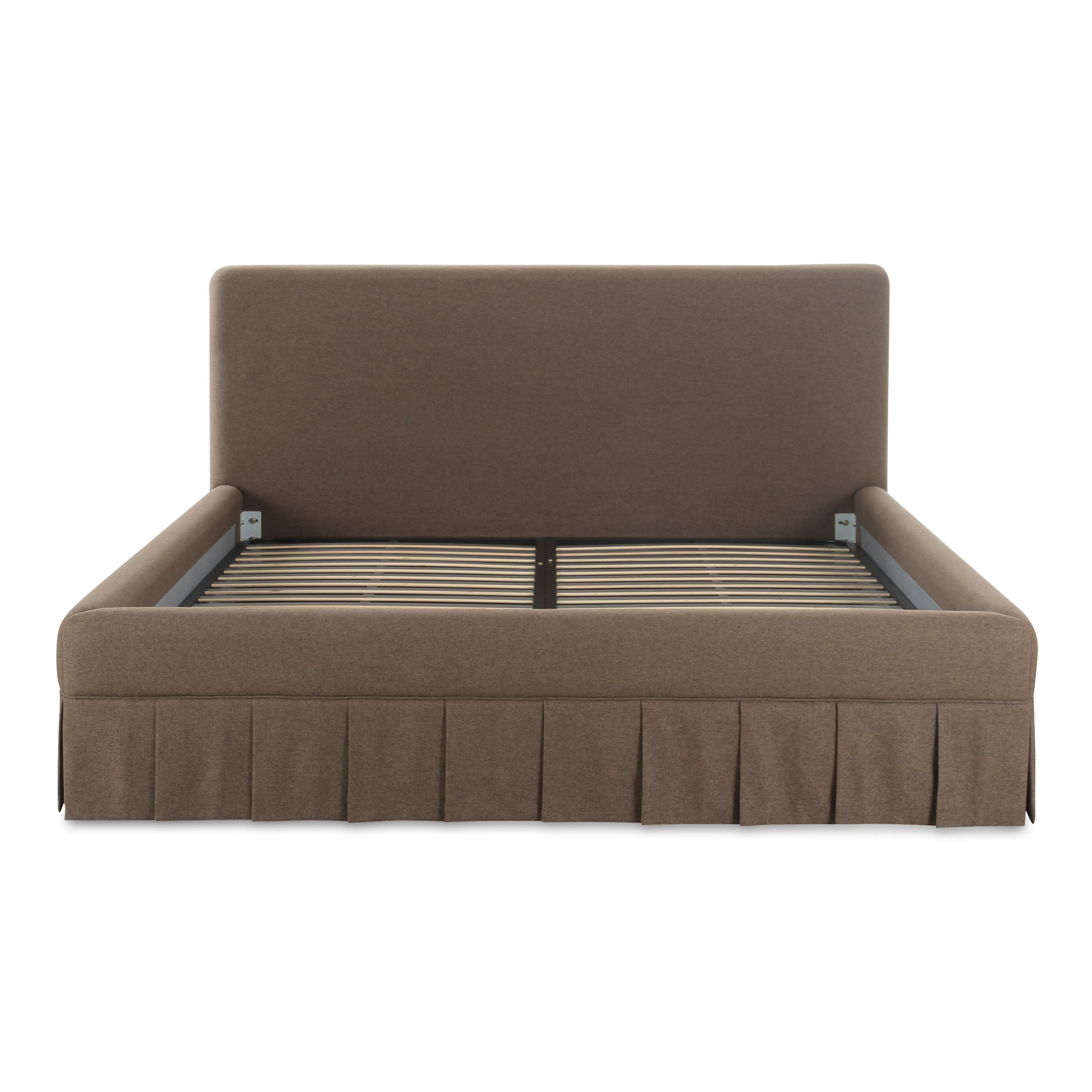 Milo Upholstered Bed, Brown, King