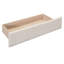 Lit simple tapissier beige avec 2 tiroirs - Strong & Style Design