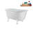 57.5'' x 29.5'' Soaking Acrylic Bathtub-83636146-83636135