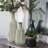 2 Piece Handmade Metal Decorative Vases
