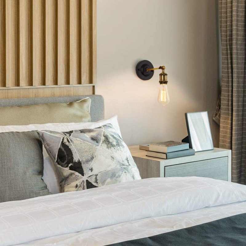 Steel Swing Arm Sconce