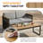 7-Person Patio Conversation Sets With Coffee Table-123819549