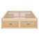 Lit plateforme avec rangement Kasea
