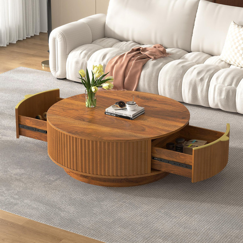 Table basse VIBE HAUS Farmhouse, Brown