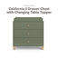 California 3 Drawer Chest With Topper-103546354