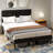 Upholstered Platform Bed Frame-553144668-553144667