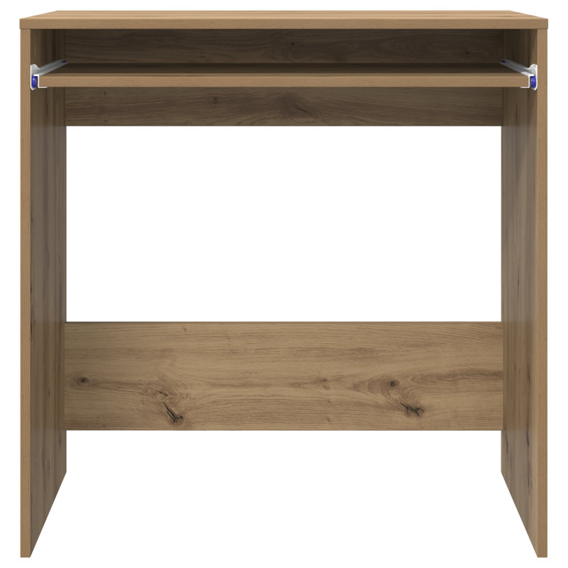Computer Desk Engineered Wood Compact Simple, Artisan Oak