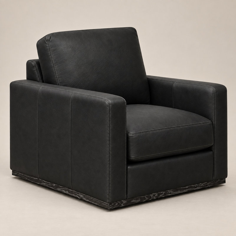 Chaise pivotante Hollywood II, Berkshire Onyx