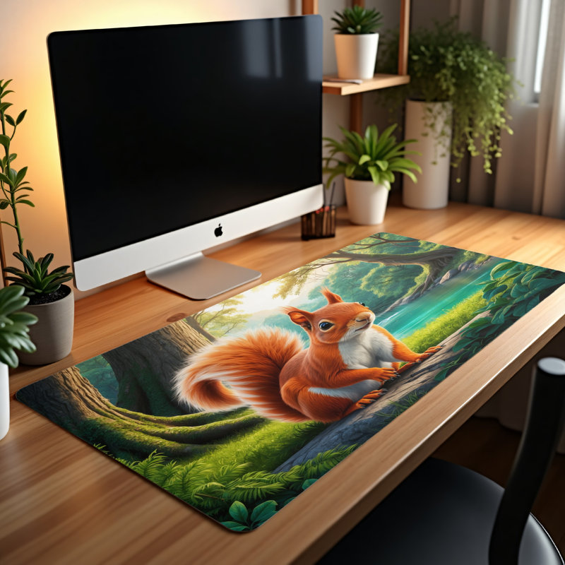 Polyester Desk Pad, 23.6x13.8