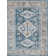 Tapis oriental bleu clair Eustice