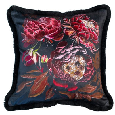 Degnan Abstract BERRY Sqaure Throw Cushion