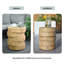 Table basse d'appoint imitation bois