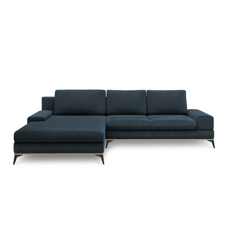 Cuiksa 5 Seater Sofa Bed, Blue, Left Hand Facing