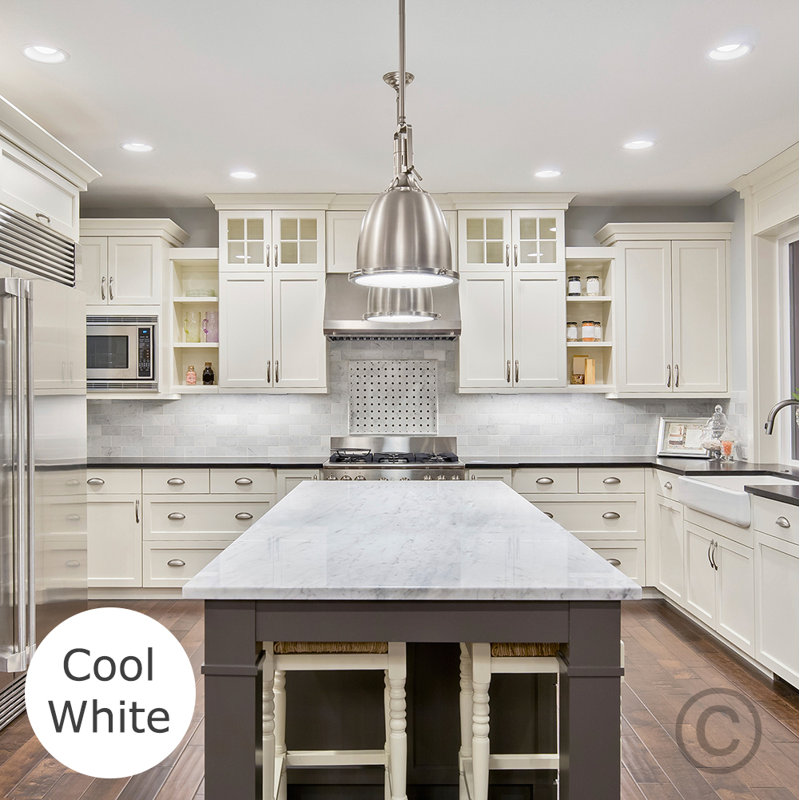 4W Frosted E27 LED Light Bulb, Cool White