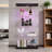64.7" LED Glass Display Cabinet
