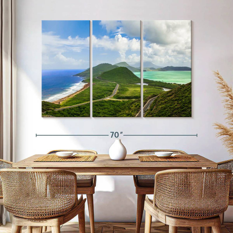 Gillard Saint Kitts Atlantic Road, 42" H x 65" W