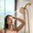 7-Spray Handheld Shower Head with One-Button Detachable Shower Head and Built-in Filter Brushed Gold-124477915