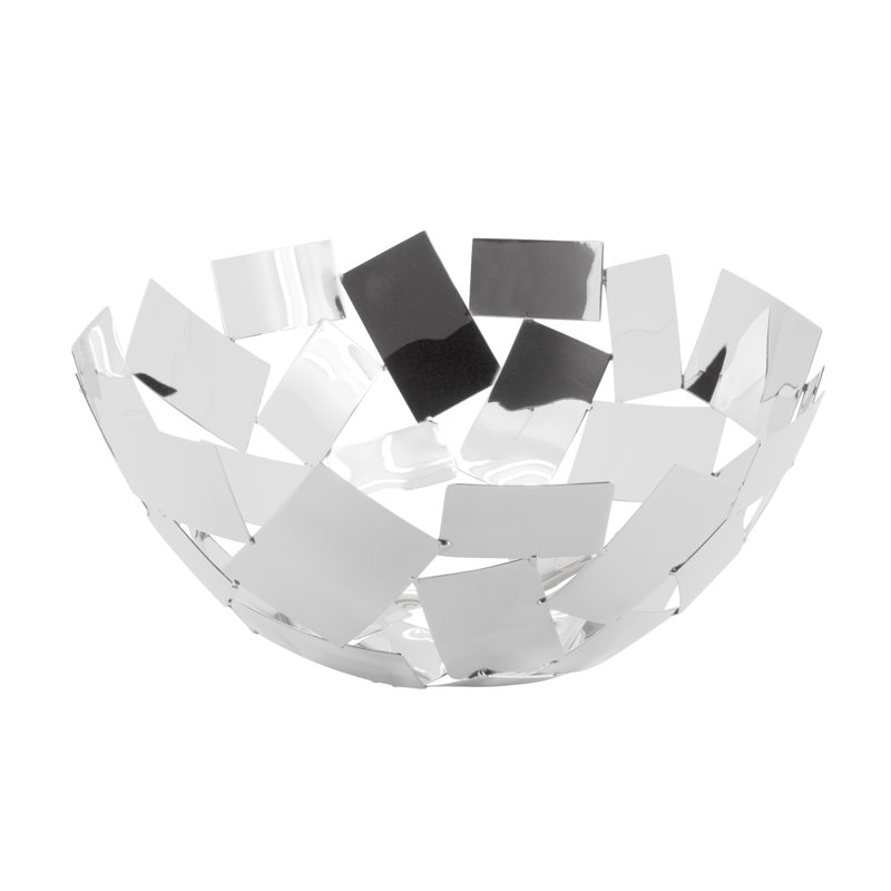 Bol décoratif en acier inoxydable Dirks