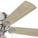 52" Crestfield 5 - Blade Flush Mount Ceiling Fan with Lights and Pull Chains