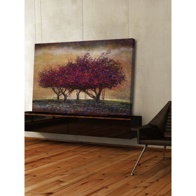 Fleur de pommier-impression sur toile tendue