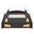 Race Car-Shaped Platform Bed With Wheels And Storage-1580804624-1580804627