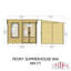 Peony 8 ft x 6 ft Summer House