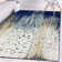 Tapis bleu abstrait Bellicent