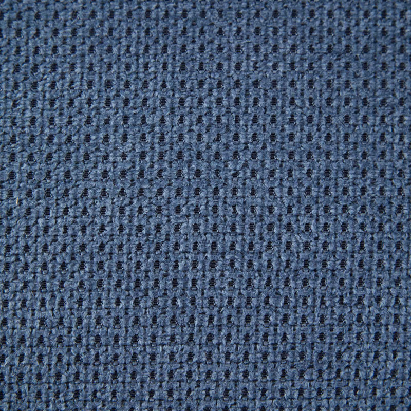 Ensemble de 2 chaises de salle à manger modernes et de style campagnard pour salle à manger de cuisine, Bleu