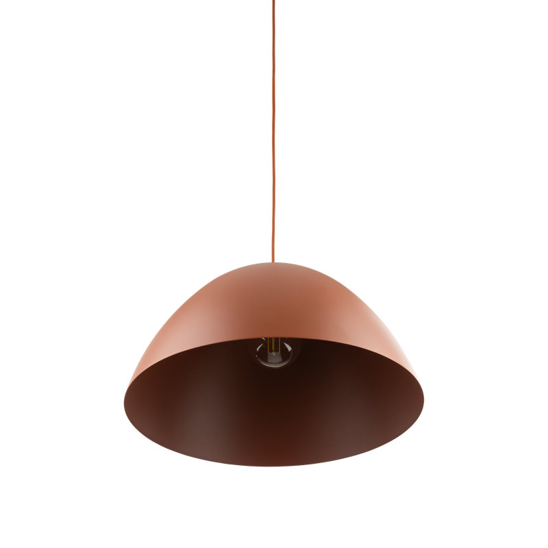 Luminaire suspendu noir FARO, Orange