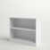 Doyno Small 2 Shelf Bookcase, Storage and Display Bookshelf for Home Office and Living Room