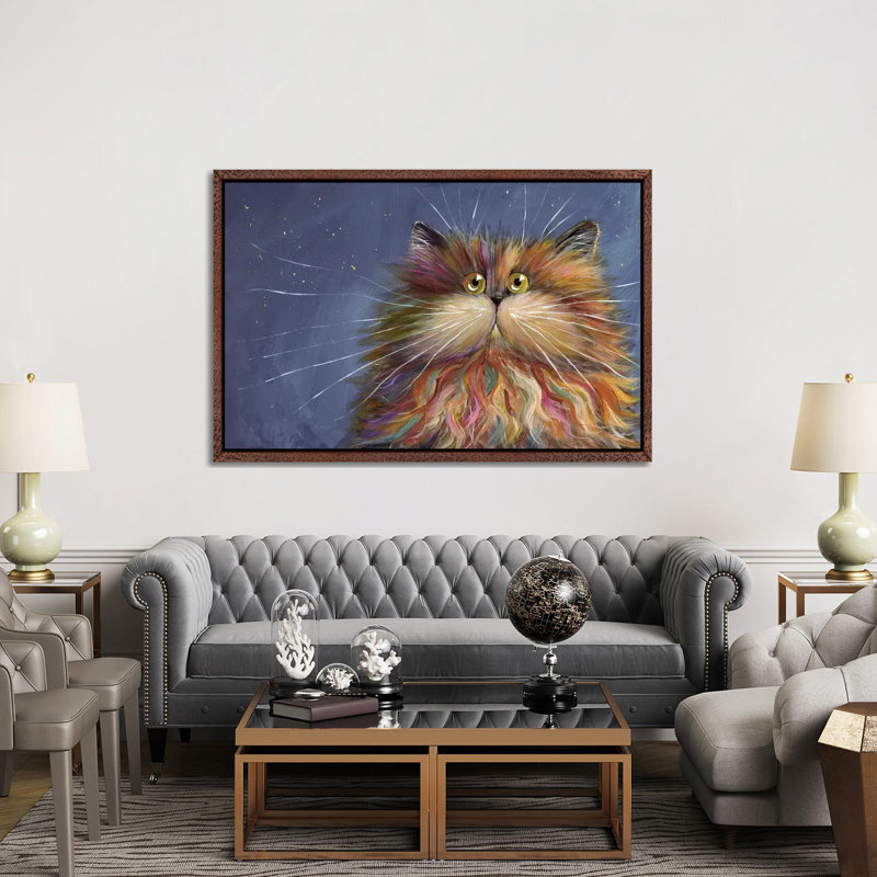 Pixie by Kim Haskins - Print on Canvas, Brown Framed Canvas, 152.5 cm H x 101.5 cm W