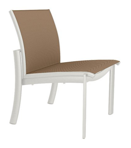 Kor Outdoor Dining Side Chair, Shell, Bogota