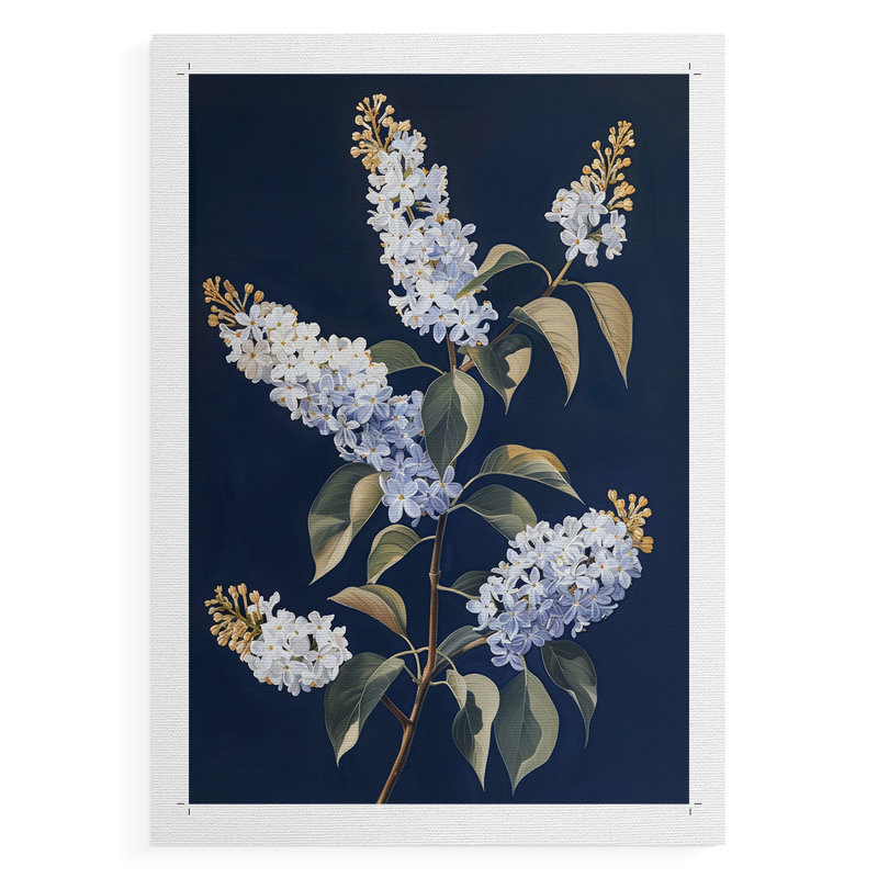 FLORAL Series CLX - Impression sur toile seulement - NON-CADRE, H 27 po x l 18 po