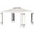 Outsunny Patio Gazebo, Double Roof Outdoor Gazebo Canopy Shelter with Screen Decorate Corner Frame, for Garden, Lawn, Backyard and Deck